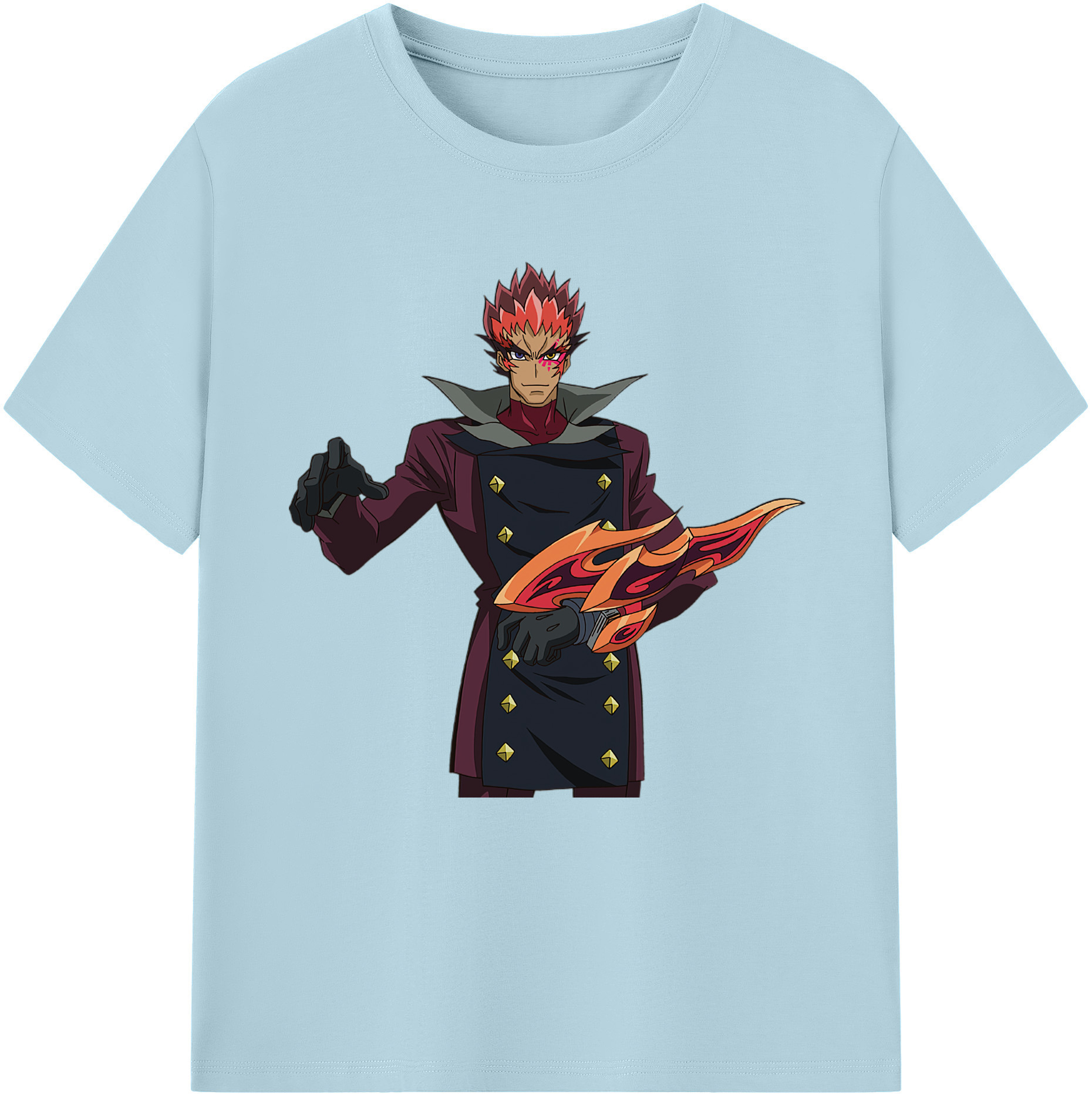 （画像用） 遊☆戯☆王 Yu-Gi-Oh! 綿100％半袖Tシャツ（フロントプリント）